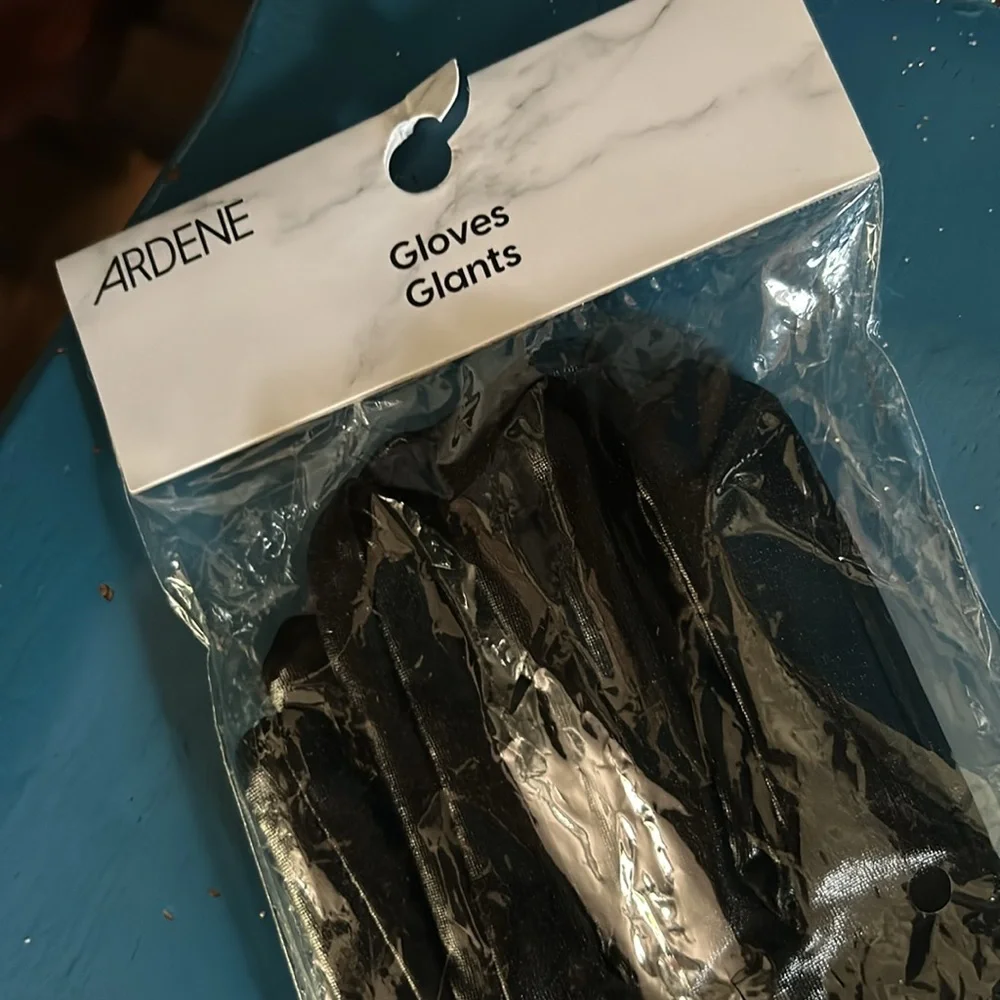 Opera-Length Long Black Gloves